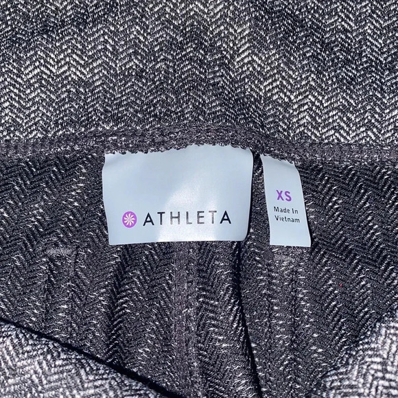 Athleta Herringbone Metro High Rise Leggings - Picture 3 of 5